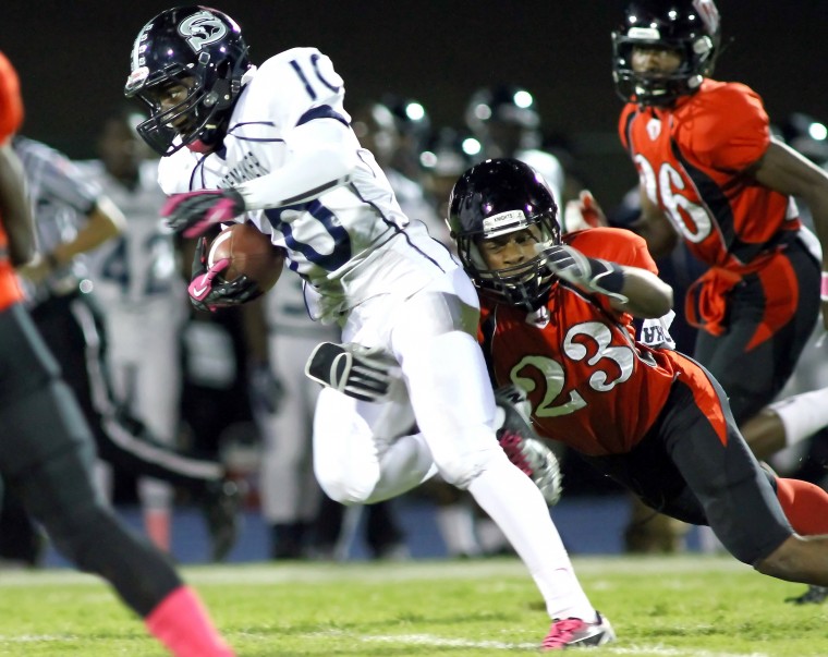 Heights Battles With Shoemaker in Hood Stadium Opening